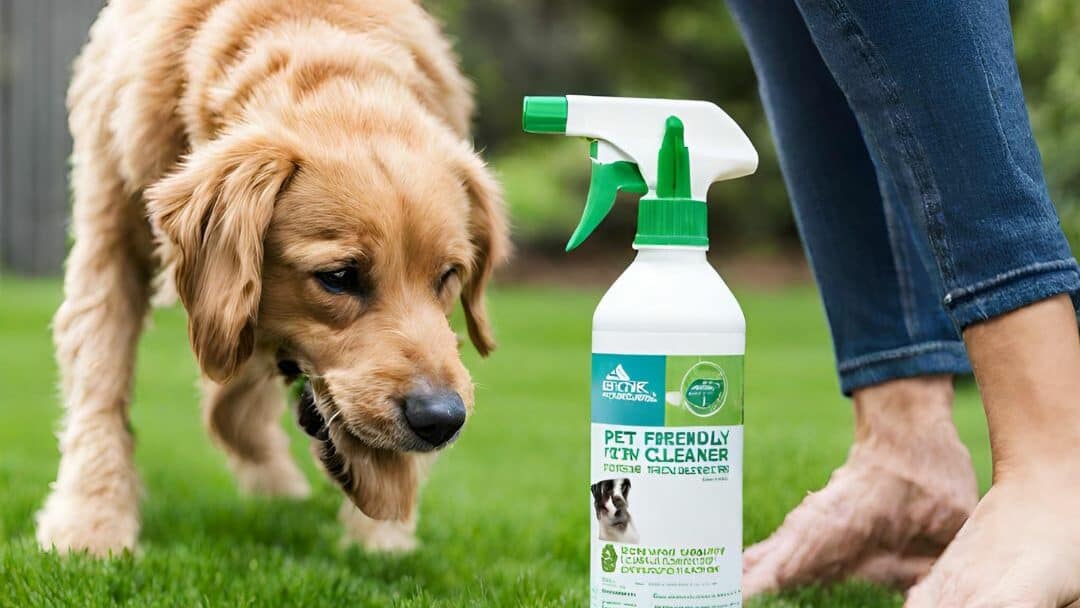 Pet friendly artificial grass cleaner