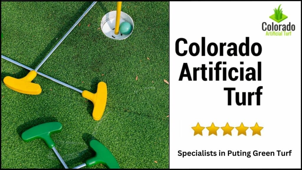 Colorado Artificial Turf Specialists in Putting Green Turf banner